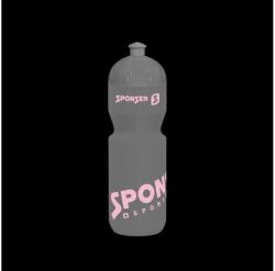 Sponser kulacs (750ml) szürke-rózsaszín, BPA-mentes