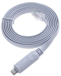 MicroConnect USB C - RJ45 konzol kábel 1.8m (MC-USBCETHM) (MC-USBCETHM)