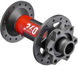 DT Swiss Agy 240 EXP első disc 6 csavaros 100x15mm 28h fekete - bringaboard