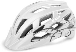 R2 Bukósisak LUMEN ATH18C/S Inmold, ledes, MATT FEHÉR / SZÜRKE (52 - 56 cm)