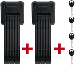 ABUS hajtogatható lakat csomag BORDO Granit Twinset 6500K/90 2 lakat 1 kulccsal nyitható, XPlus zárszerkezettel, SH tartóval