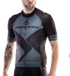 Merida Mez Rhombe Design rövid szürke/fekete végig cipzár L - 15512T0435