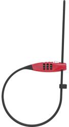 ABUS mini kábellakat számzárral Combiflex TravelGuard, 45 cm, piros - bringaboard