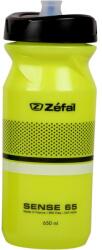 Zéfal Kulacs Sense M65 - 650Ml Menetes Neon Sárga (Fekete/Fehér)