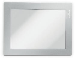 DURABLE Infokeret, öntapadó, A6, DURABLE DURAFRAME® , ezüst (DB487023) - officemarket