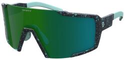 SCOTT Shield Napszemüveg, terrazzo black / green chrome