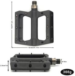 Spyral Pedál NYC N5 BLK 3csapágy 350gr