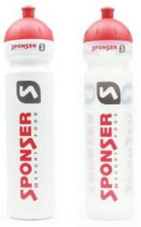 Sponser kulacs (1000ml) átlátszó-piros, BPA-mentes