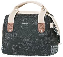 Basil kormánytáska Boheme City Bag, KF kompatibilis, kormányadapter nélkül, charcoal fekete