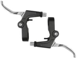 VeloGo Fékkar V-fék / Canti alu-alu ezüst / fekete 3 ujjas