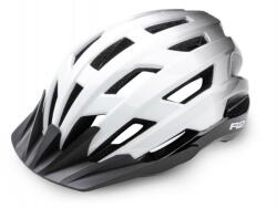 R2 Bukósisak ATH26E/L EXPLORER Inmold, fényes fehér/fekete (58 - 61 cm) - bringaboard