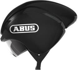 ABUS kerékpáros időfutam sisak GameChanger TT, In-Mold, shiny black, M