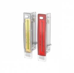 Knog Plus Free Twinpack - Translucent