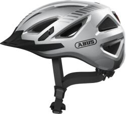 ABUS kerékpáros városi sisak Urban-I 3.0 Signal, In-Mold, silver XL