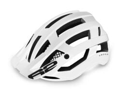 R2 Bukósisak ATH32B/M Inmold CROSS matt/fényes fehér (56 - 58cm) - bringaboard
