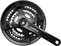 SHIMANO Hajtómű Ty 175Mm-48X38X28F Négyszögtengelyes Fekete Hg 6/7/8-As Lv - bringaboard