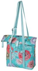 Basil egyoldalas táska Bloom Field Bicycle Shopper, Hook ON, sky kék