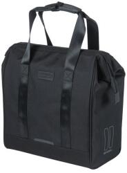 Basil egyoldalas táska Grand Bicycle Shopper, Hook ON, fekete - bringaboard