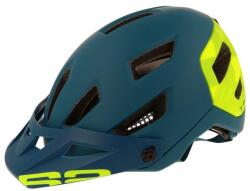 R2 Bukósisak ATH31U/L TRAIL Inmold, matt zöld/neonsárga (58 - 61 cm) - bringaboard