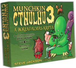Delta Vision Munchkin Cthulhu 3 - A Borzadalmas Kripta Társasjáték Kiegészítő - Lányoknak és Fiúknak, 9 éves kortól