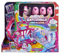 Spin Master Hatchimals, Hatchimals Rainbow Cation Road Camper Deluxe lakóautó - Lányoknak, 5 éves kortól