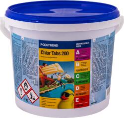 PoolTrend Klórtabletták 200g-os, 3kg Chlor Tabs