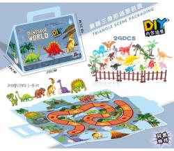 Dino World Dino World, Dinoszaurusz játékszett 29db-os - Fiúknak, 3 éves kortól