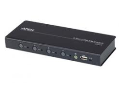 ATEN KM Switch 4-port USB Boundless (Cables included) (CS724KM-AT)