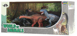 Bella Luna Toys Luna, World Of Animals: Dinoszaurusz játékszett 4db-os készlet - Lányoknak és fiúknak, 3 éves kortól