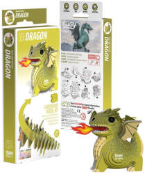 dodoland Eugy 3D puzzle 024 - Sárkány (D5007EUGY)