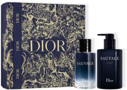 Dior Sauvage, SET: edt 100 ml + tusfürdő gél 250 ml férfi parfüm