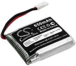 Cameron Sino Akkumulátor a következőhöz: Skyhunter X8TW, 650 mAh, Li-Ion (CS-SHX800RX) - sunnysoft