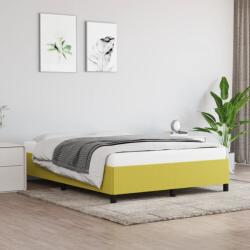 vidaXL zöld szövet ágykeret matrac nélkül 140 x 190 cm (347065)