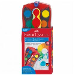 Faber-Castell - Vízfesték Connector, 24 szín - piros