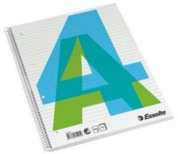 Esselte Spirálfüzet A4, 70lap perforált lyukasztott vonalas Esselte (62901) - tonerpiac
