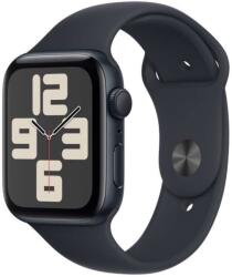 Apple Watch SE3 44mm Fekete Alu tok, Fekete sport szíj (M/lL) (APPLE-MRE93QH-A)