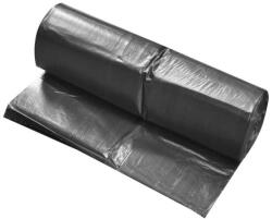  Szemeteszsák 160 liter 80 x 120 cm erõsített 10 db/tekercs fekete - tonerpiac