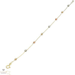 Újvilág Kollekció Arany karlánc 18 cm - 249-FA01DIABRCLSFRKL