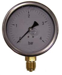 Italtecnica Nyomásmérõ óra E55-8 0-40Bar Álló kivitel