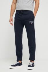 Tommy Hilfiger melegítőnadrág sötétkék, melange - sötétkék XL