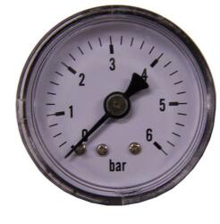 Italtecnica Nyomásmérõ óra B12-2-1/4" 0-6Bar Fekvõ kivitel