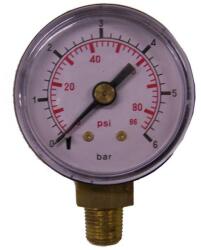 italtecnica Nyomásmérõ óra A12-2 0-6Bar Álló kivitel