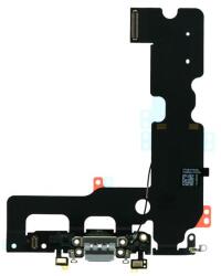 tel-szalk-004073 Apple iPhone 7 Plus OEM töltőcsatlakozó port, flexibilis kábel / töltő csatlakozó flex szürke (tel-szalk-004073)