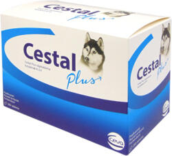Cestal Plus pt viermi intestinali câini 200 buc