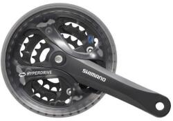  Hajtómű MTB alu Z 28-38-48 shimano FCM-361 fekete