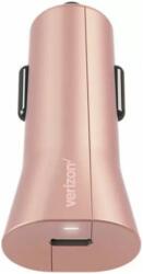  Verizon, Szivargyújtós gyorstöltő, 27W 1x USB-C, rose-gold (fast charge)