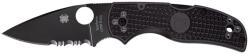 Spyderco NATIVE 5 FRN BLACK BLADE COMBO C41PSBBK5 EDC Zsebkés (PR-C200477A18)