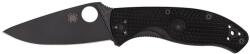 Spyderco TENACIOUS FRN BLACK BLADE PLAIN C122PBBK EDC Zsebkés (PR-C200111518)