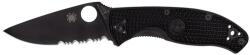 Spyderco TENACIOUS FRN BLACK BLADE COMBO C122PSBBK EDC Zsebkés (PR-C200111618)