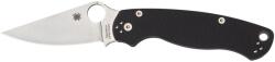Spyderco PARA MILITARY 2 G-10 BLACK PLAIN C81GP2 EDC Zsebkés (PR-C200434109)